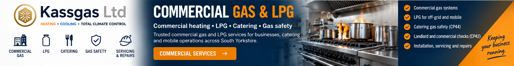 Kassgas Commercial Banner