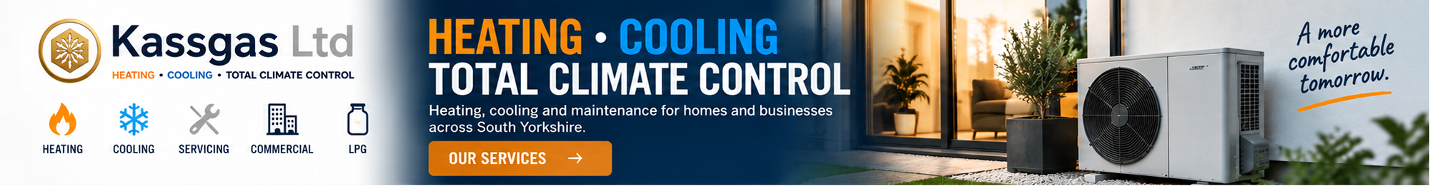 Kassgas Total Climate Control Banner